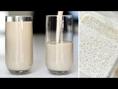 Smoothie s maslacem od kikirikija | Vegan |  Zdrave navike