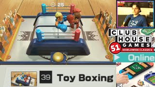 Toy Boxing | Online Multiplayer - Clubhouse Games: 51 Worldwide Classics on Nintendo Switch CHAMPION