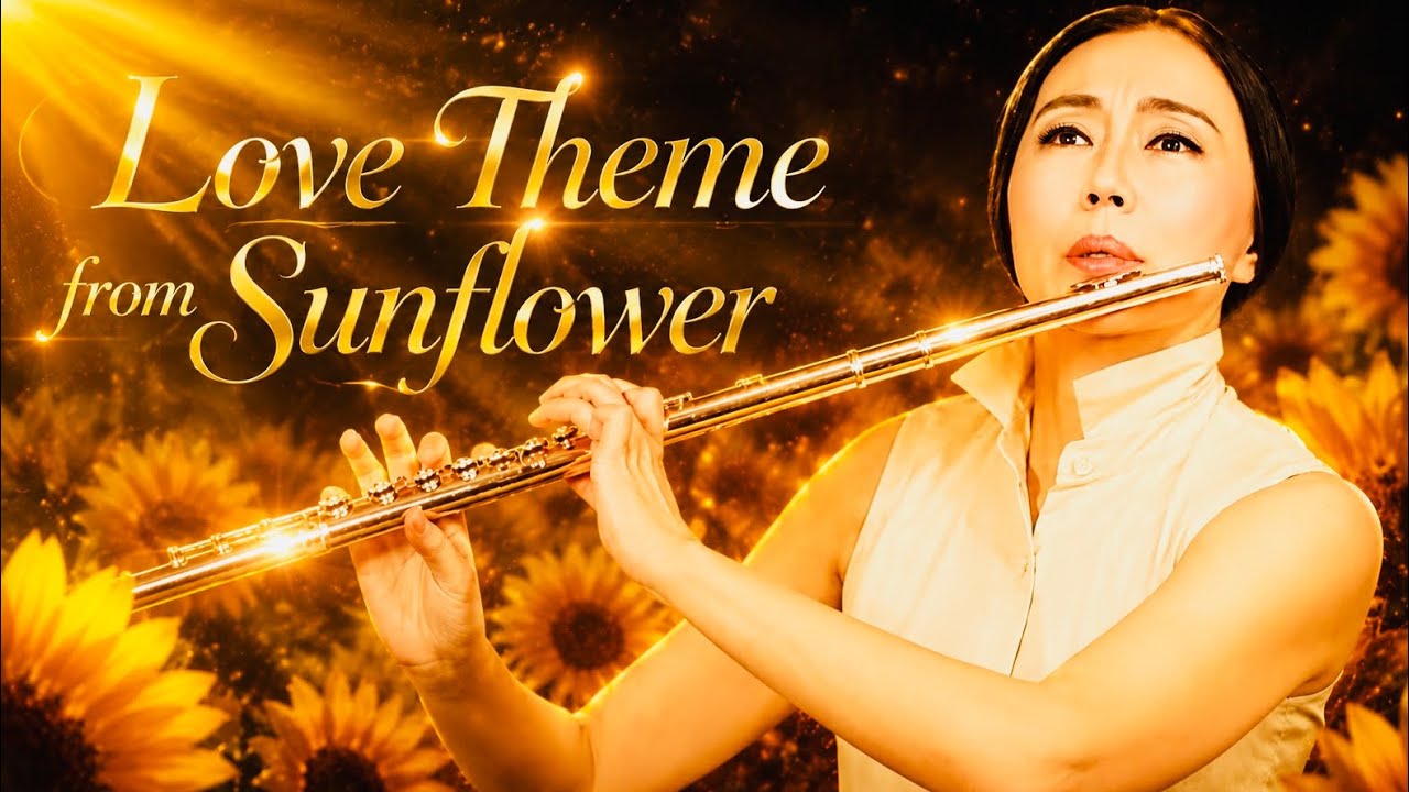 Love Theme from Sunflower（ひまわり / Henry Mancini）| MISAO FLUTE