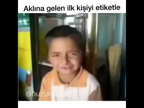 Aklına gelen ilk kişiyi etiketle