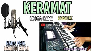 KERAMAT RHOMA IRAMA KARAOKE DANGDUT KOPLO