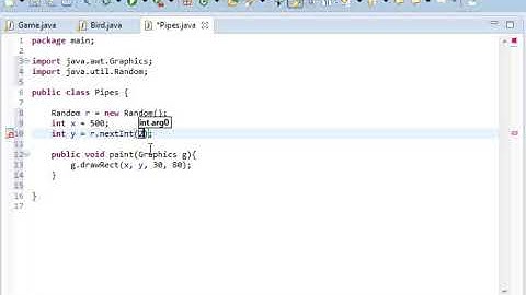 Java flappy bird part 3
