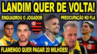 LANDIM QUER JOGADOR DE VOLTA AO FLAMENGO! MENGÃO COLOCA 20 MILHÕES NA MESA DO AL HILAL! PREOCUPAÇÃO!