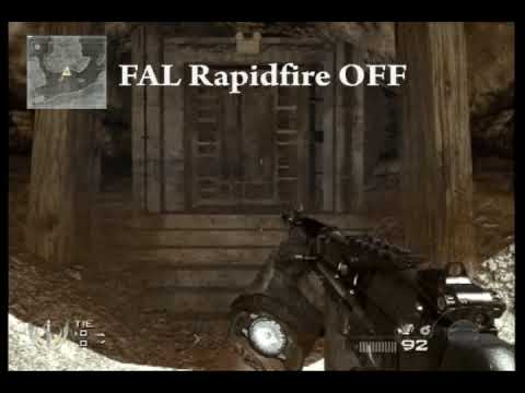 Call of Duty Modern Warfare 2 - Rapid fire and Fast Reload glitching - ( COD MW2 )