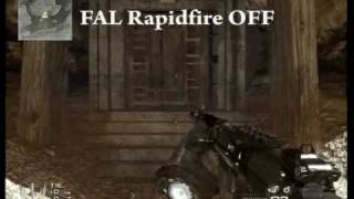 Call of Duty Modern Warfare 2 - Rapid fire and Fast Reload glitching - ( COD MW2 )