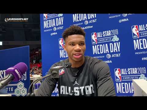 Giannis on making the NBA All-Star Game USA vs the World
