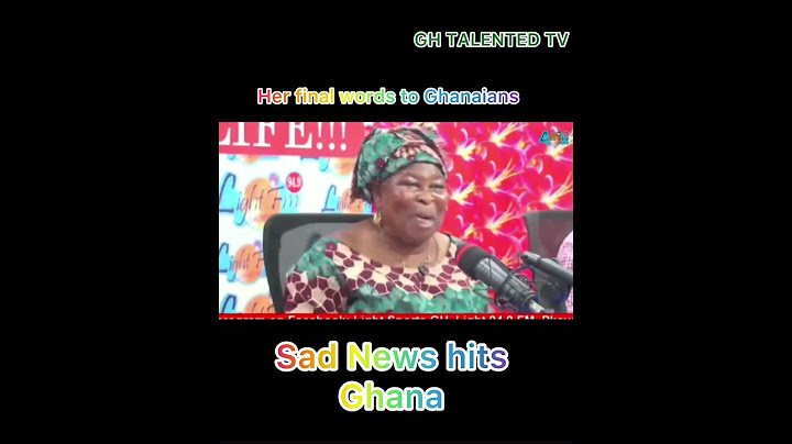 Akua Donkor’s final words to Ghanaians before she passed away