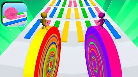 Layers Roll Gameplay All Levels iOS,Android Walkthrough Mobile Game Update New #21