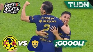 ¡GOOL de Corozo! ¡Pumas lo empató! | América 1-1 Pumas | Grita México BBVA AP2021 4tos | TUDN