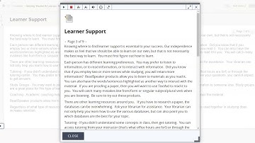 ReadSpeaker webReader: Adjusting the Reading Speed