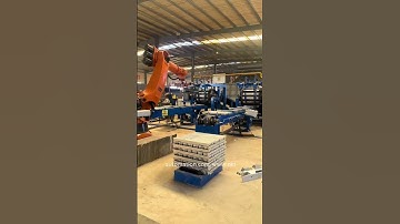 🎉 #Kuka #robot #automated in #palletizing #yaskawa #robot #fanuc #automobile #robotics
