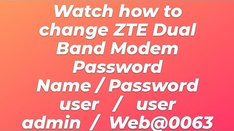 HOW TO CHANGE DUALBAND ZTE MODEM WIFI PASSWORD/ wifi ka password kaise change kre/ NETPLUS BROADBAND