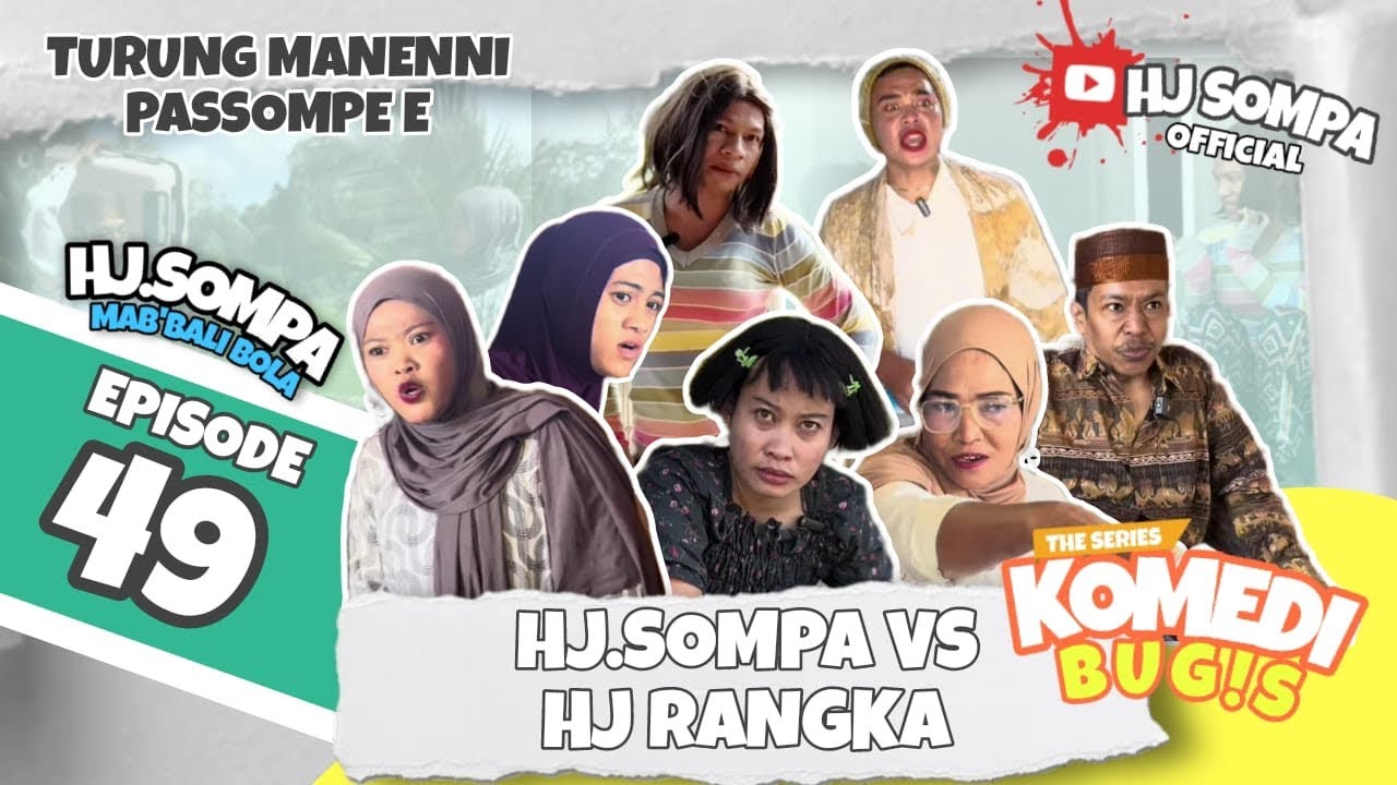 HJ SOPMA VS HJ RANGKA😱  #CERITA_BUGIS_LULU😭😂