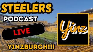 LIVE Steelers Talk With ItzYinzburgh!!!