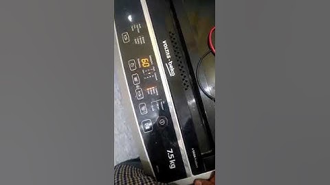 voltas beko washing machine ll error