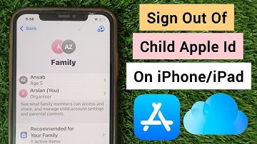 How to Sign Out Of Child Apple ID | Can