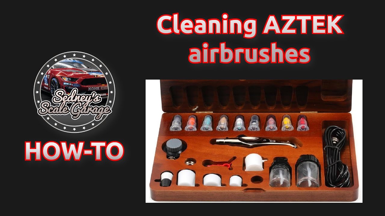 Tutorial How to clean AZTEK airbrushes YouTube
