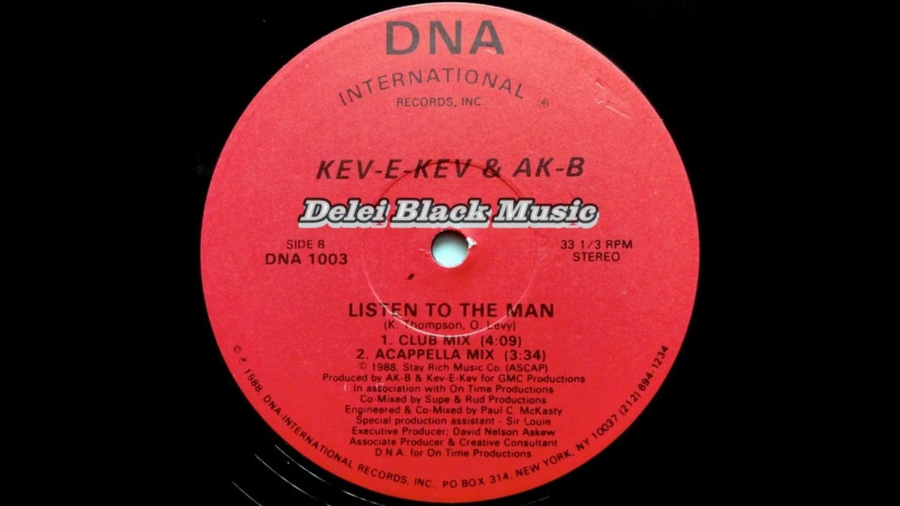KEV-E-KEV & AK-B LISTEN TO THE MAN 12インチ Kev E. Kev & Ak-B - Listen to the man (Club Mix) - YouTube