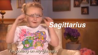 Zodiac signs as Toddlers and Tiaras