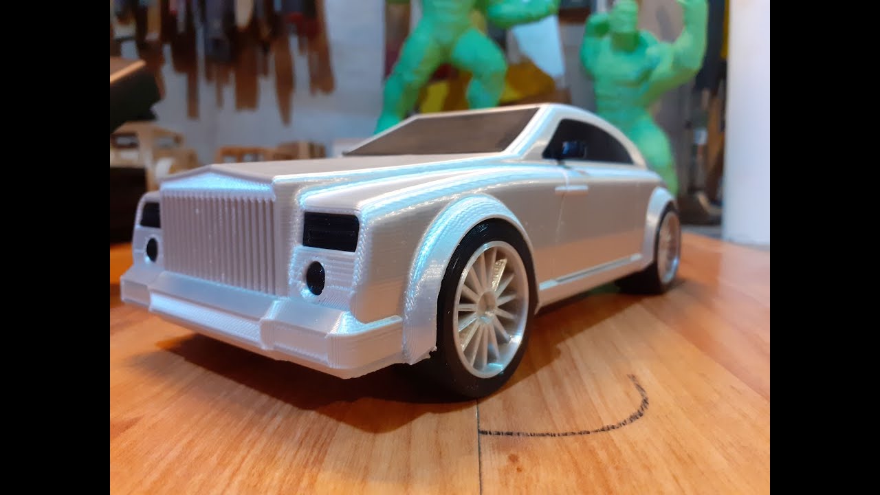 Rolls Royce - 3d printed #3d #3dprinting #anycubicphoton # ...