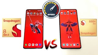 Snapdragon 8Gen2 vs 888+ SpeedTest Shocking Results OMG 