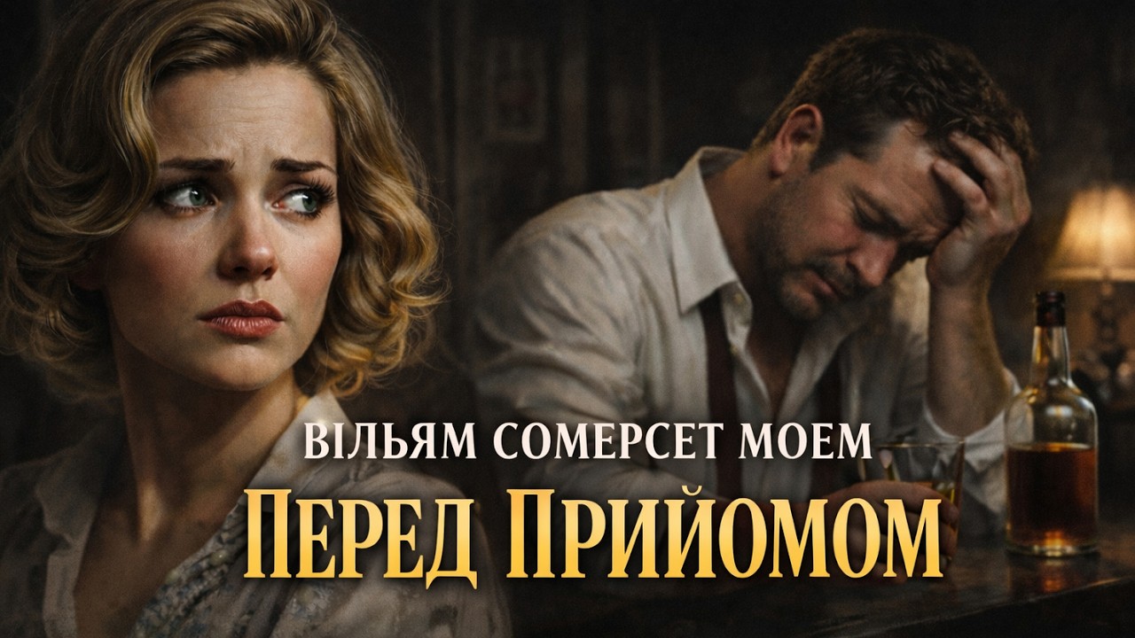 ВІЛЬЯМ СОМЕРСЕТ МОЕМ - ПЕРЕД ПРИЙОМОМ | Читає Ярослав Макєєв #аудіокнигиукраїнською