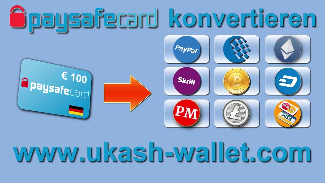Ukash Wallet - Exchange voucher Paysafecard, Bitcoin, Ethereum to PayPal,  Skrill, Perfect Money. | CariGold Forum