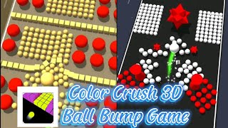 ✅Color Crush 3D - Ball Bump Game | All Levels Gameplay Android & Ios Game Mobile Level Walkthrough ✅ screenshot 4