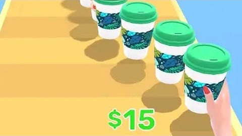 Coffee Stack MAX LEVEL 🌈🌆 Gameplay All Levels Walkthrough iOS, Android New Game