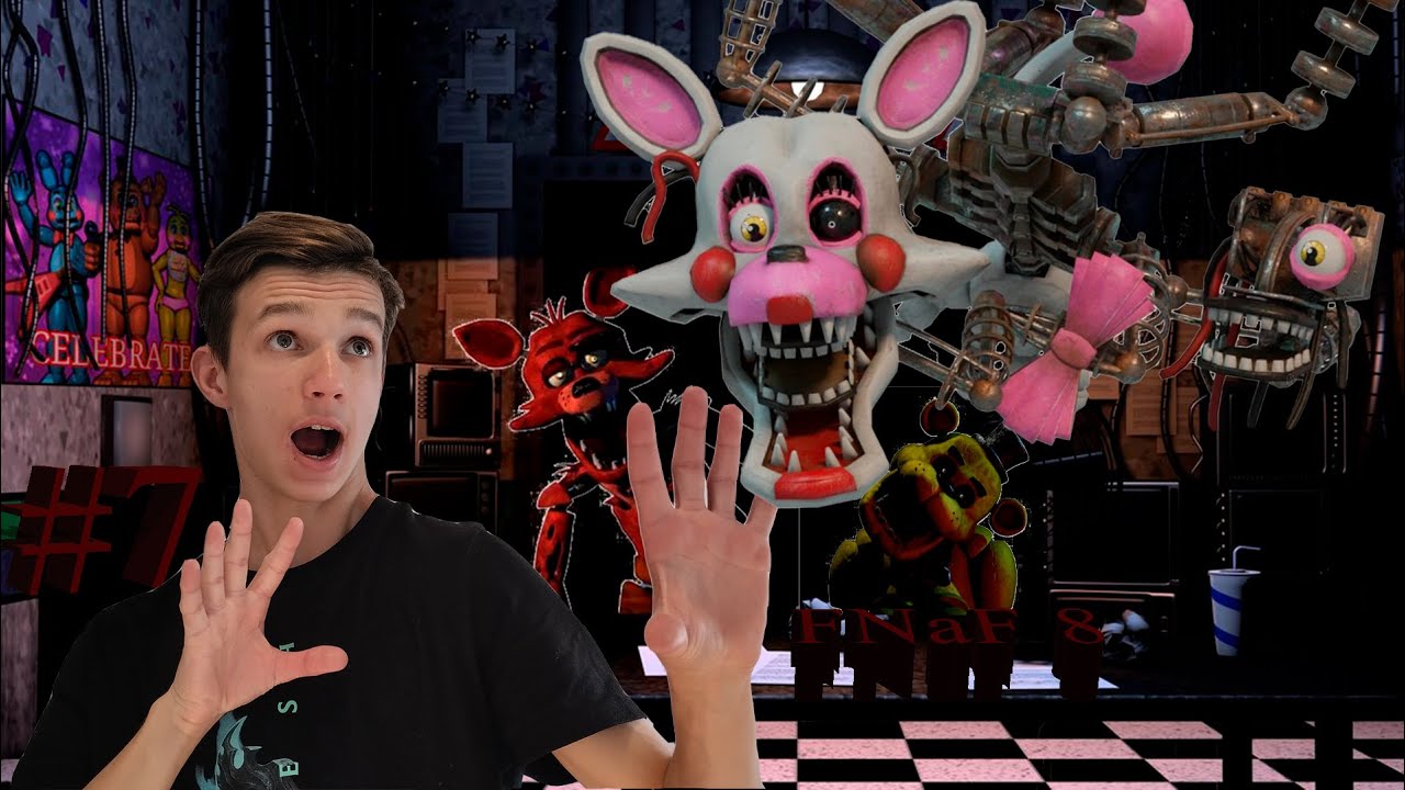 АНИМАТРОНИКИ УСТРОИЛИ ШКОЛЬНЫЙ КРУЖОК▶FNaF 8 Help Wanted