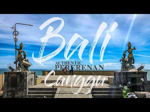 To Pererenan Beach through local village by scooter - Canggu Ep.06