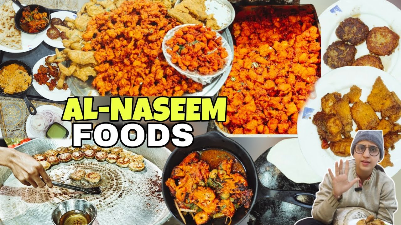 AL-NASEEM SHAWARMA | BEST GULAWATI MUTTON KABAB | ZAFRANI CHICKEN | FISH FRY