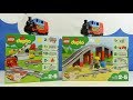 Строим из Lego Duplo, LEGO DUPLO 10882 Train Tracks рельсы, 10872 Train Bridge железнодорожный мост