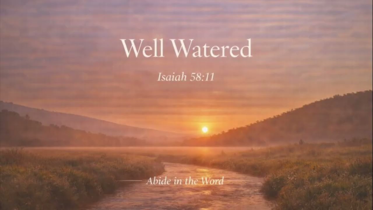 Well Watered | Isaiah 
