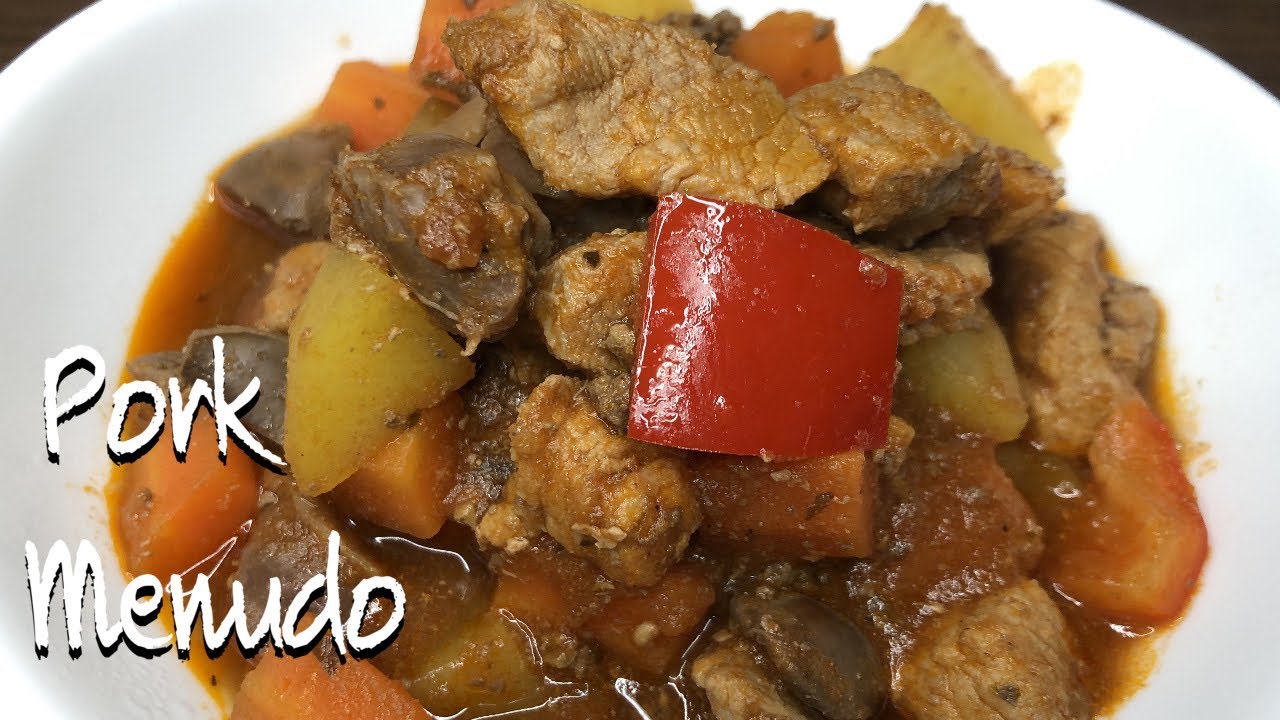 How To Cook Pork Menudo Filipino Style Menudo Recipe YouTube