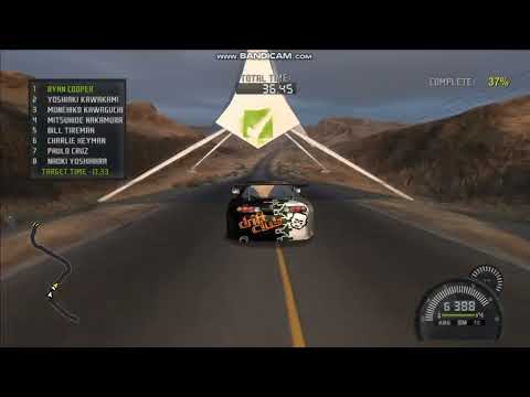 Need For Speed ProStreet - Nevada Highway Speed Challenge Race - Toyota Supra
