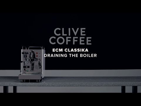 ECM Classika PID | Draining The Boiler