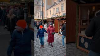 Vienna Walk Christmas Market Altwiener Christkindlmarkt, December 2022 #Shorts