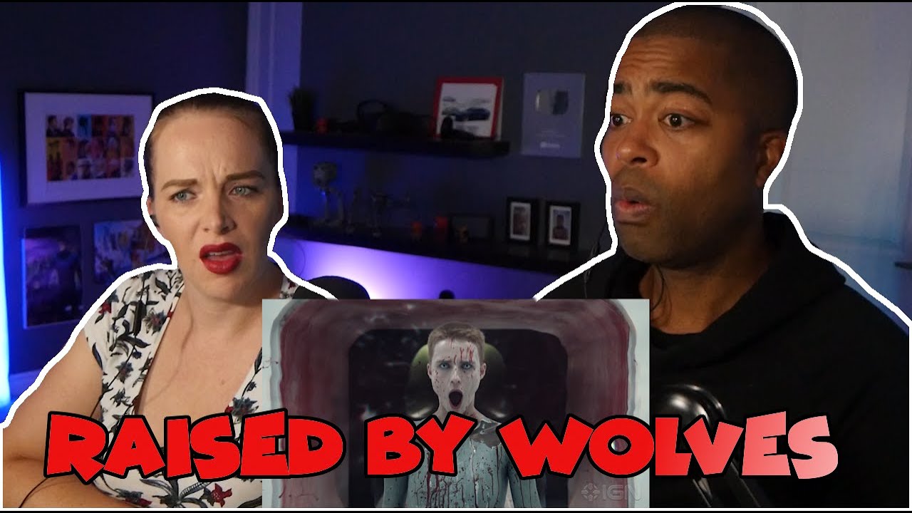 Raised By Wolves - Official Trailer (2020) Ridley Scott (Jane and JV REACTION 🔥)
