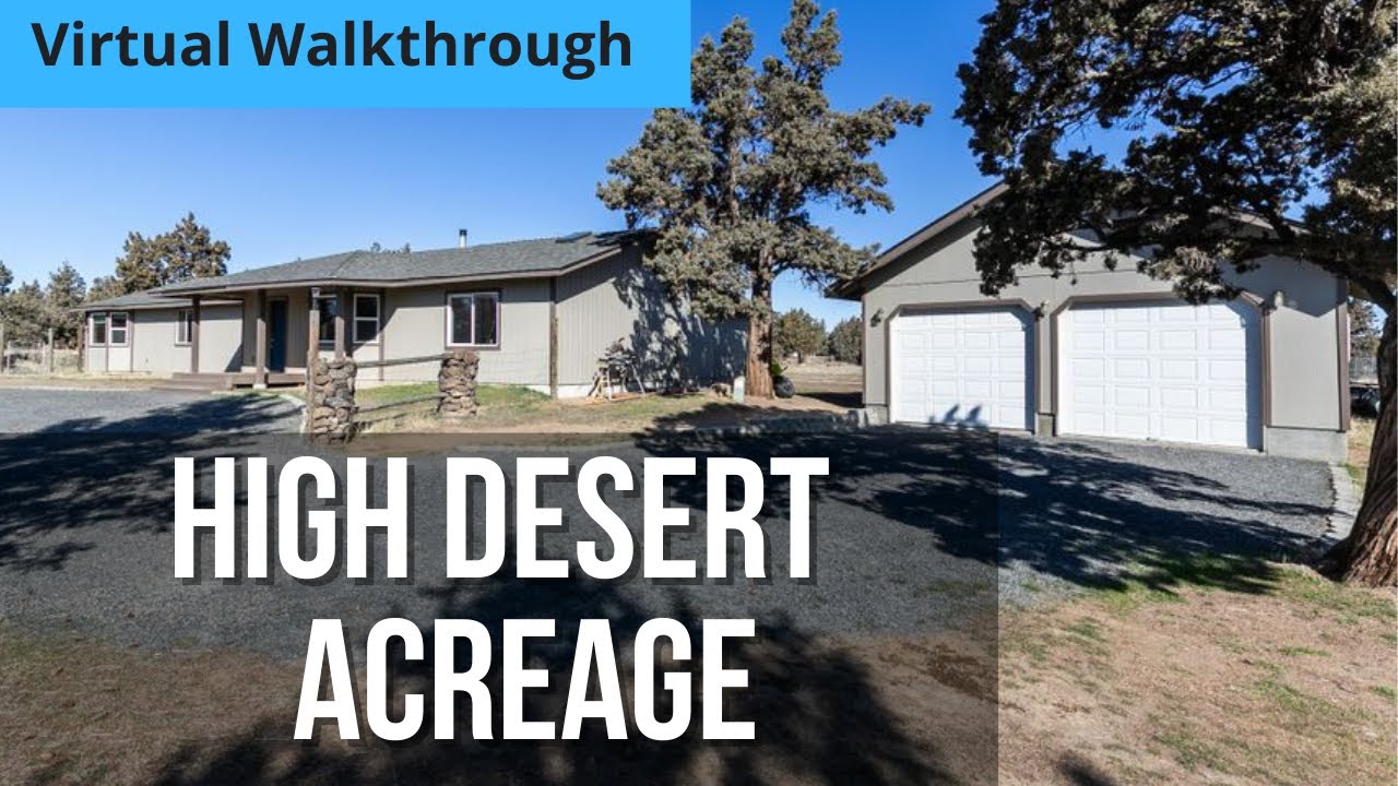 Bend Oregon Ranch House on Acreage YouTube