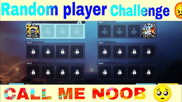 RANDOM PLAYER CHALLENGE ME 1V1 TDM 🥵 IN BGMI