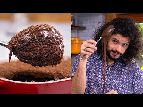 BOLO DE CHOCOLATE MOLHADÃO | O ÚNICO QUE JÁ SAI MOLHADO DO FORNO #boloisntantâneo #bolomolhadão .... 