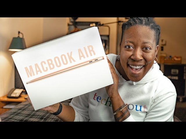 2018 MacBook Air Unboxing - The NEW Gold Edition! - YouTube