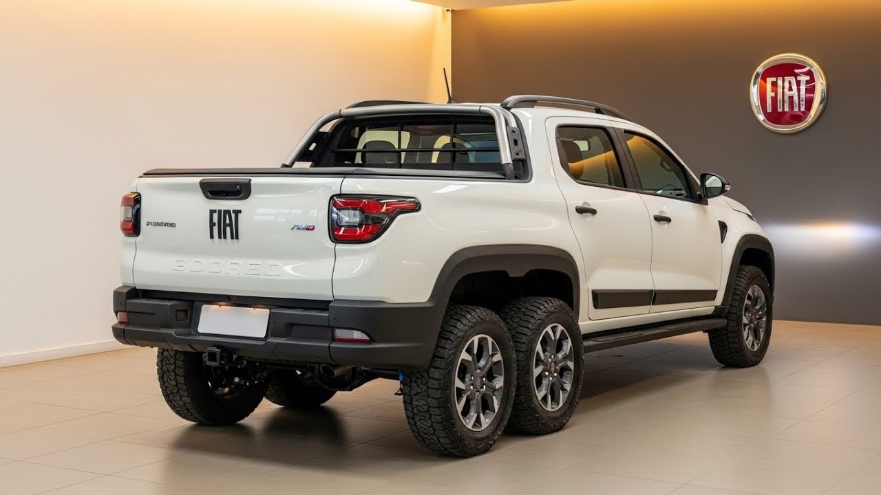 Fiat Strada 6x6 2026: A Picape Brasileira Mais Extrema Já Imaginada