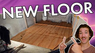 Installing a NEW FLOOR on to a 50 YEAR OLD BOAT (part 4)