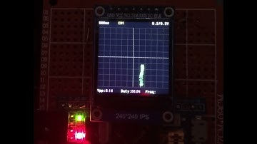 Diy oscilloscope - XY mode testing
