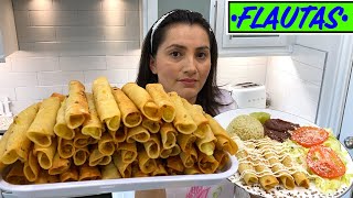 Flautas de pollo 😍🙈 - **Esta Receta Te Va A Gustar**