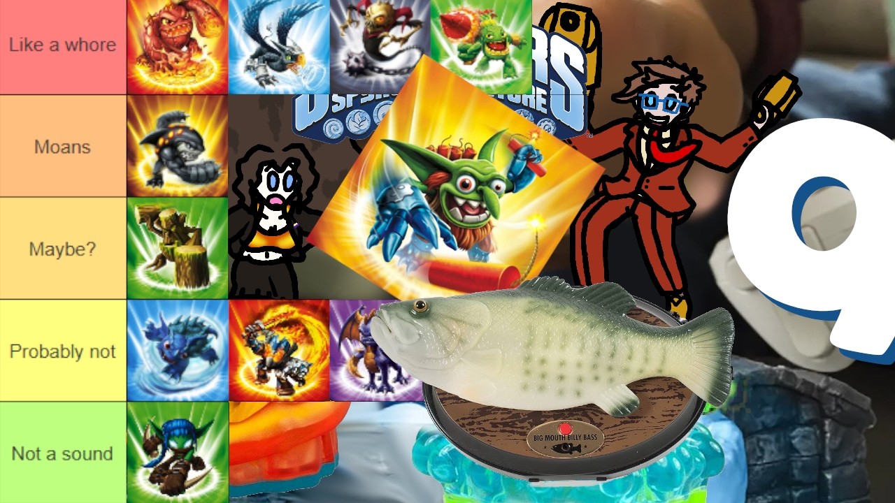 Finding a Religious Fish While Making a Moan Tier List ☆ Skylanders Spyro's Adventure [9]