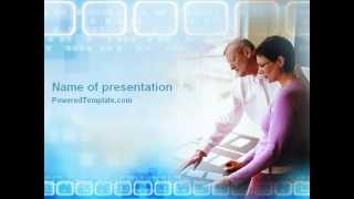 Project Management PowerPoint Template by PoweredTemplate.com