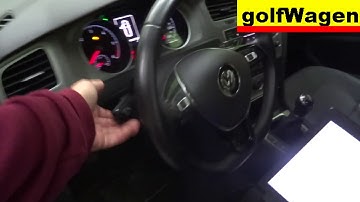 VW Golf 7 rear turn signal via tail lights /VCDS-VAG coding/